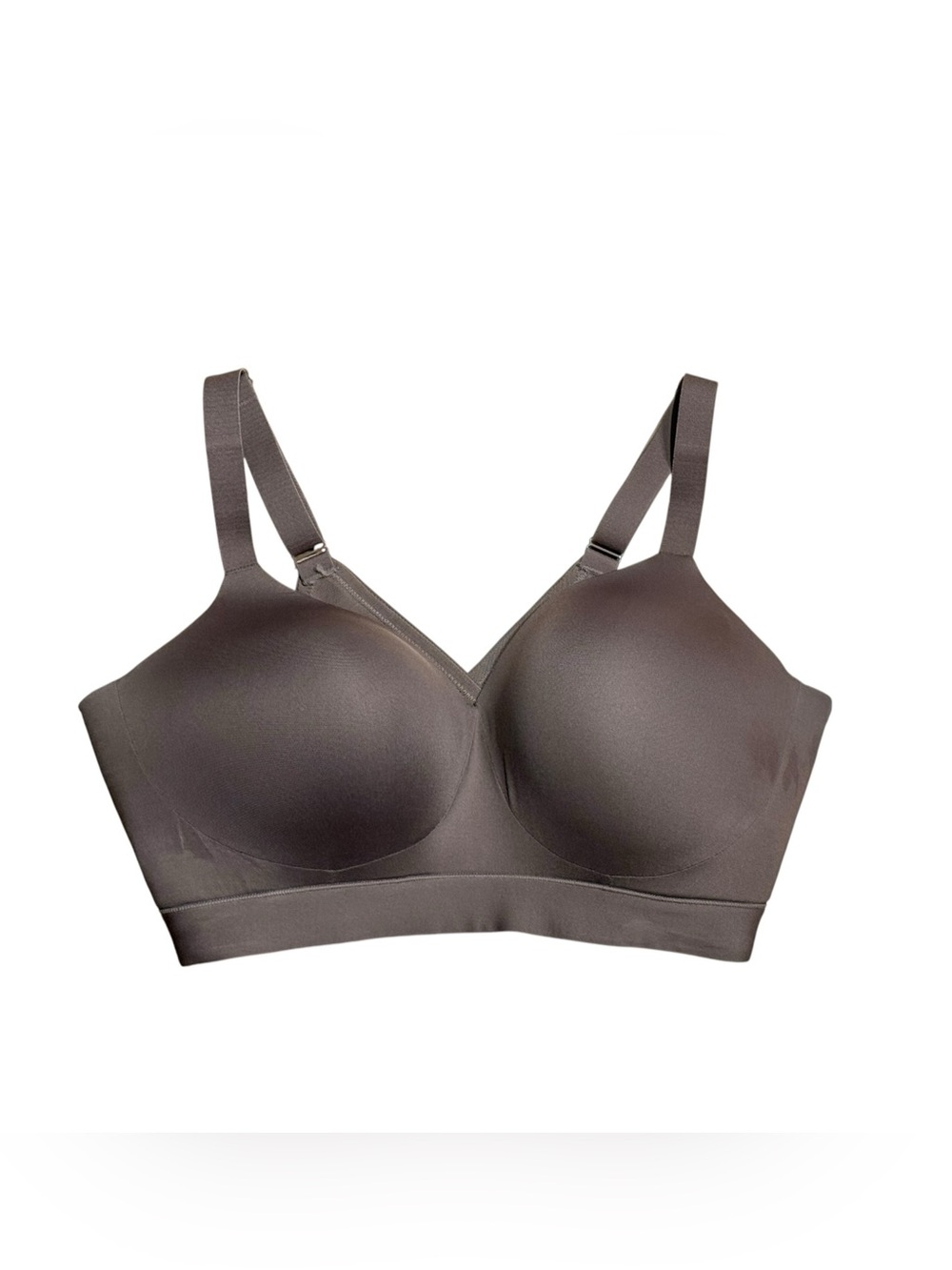 Cacique Comfort Bliss Wireless Lightly Lined Lounge Bra Cafe Mocha 36DD